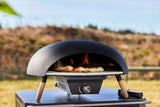 Le Feu Turtle Black Gas Powered Pizza Oven - Viva Alfresco