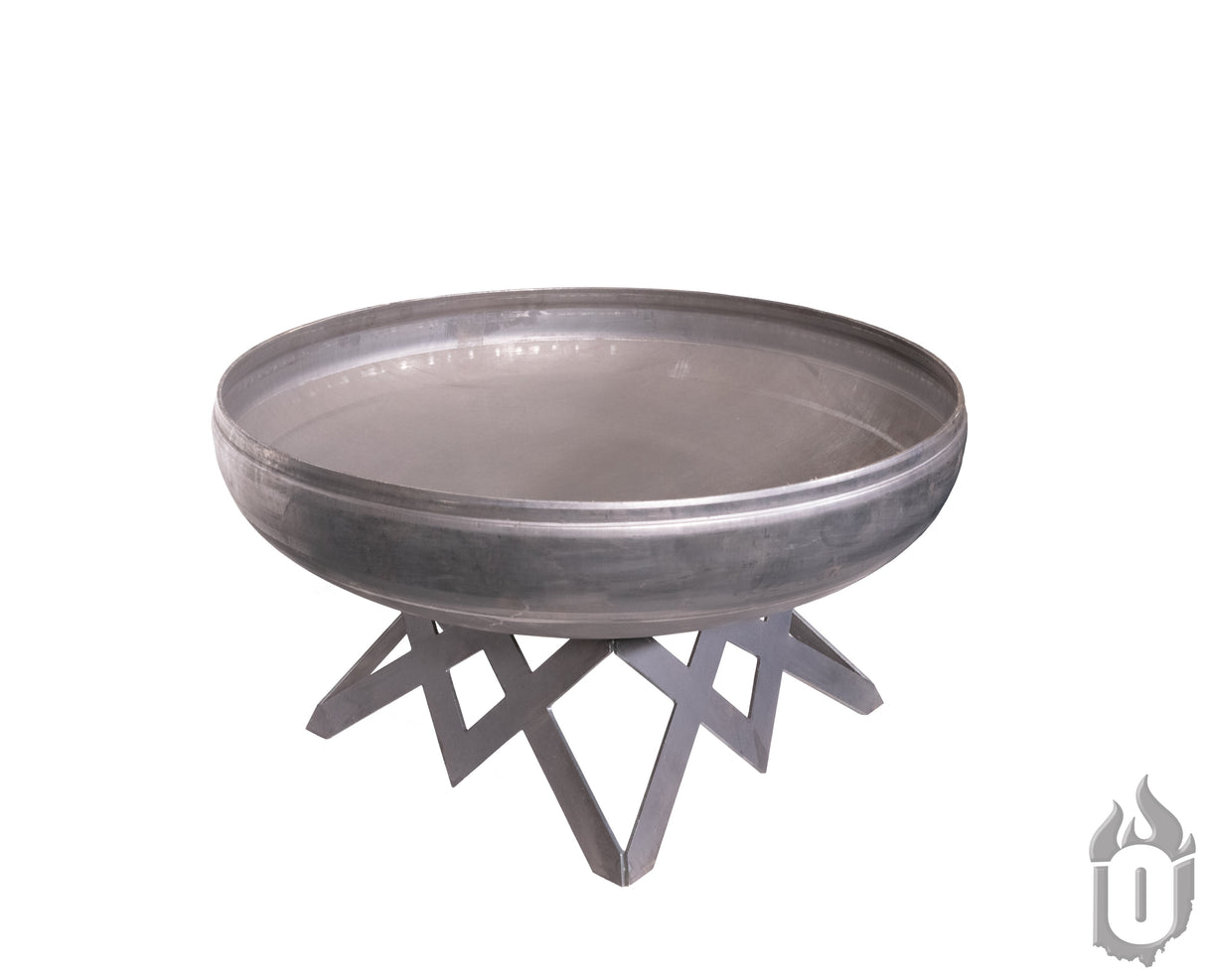 Liberty Fire Pit with Angled Base (Made in USA) - Viva Alfresco