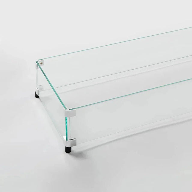 Linear Glass Wind Guard - Viva Alfresco