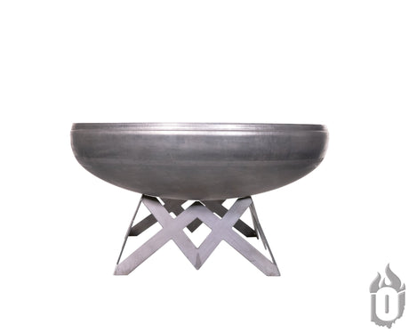 Ohio Flame Liberty Fire Pit with Angled Base (Made in USA) - Viva Alfresco