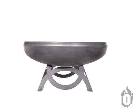 Ohio Flame Liberty Fire Pit with Curved Base (Made in USA) - Viva Alfresco