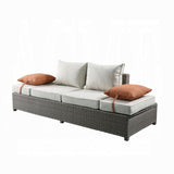 Patio Sofa W/2 Pillows & Ottoman - Viva Alfresco