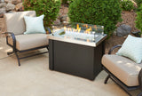 Providence Rectangular Gas Fire Pit Table - Viva Alfresco