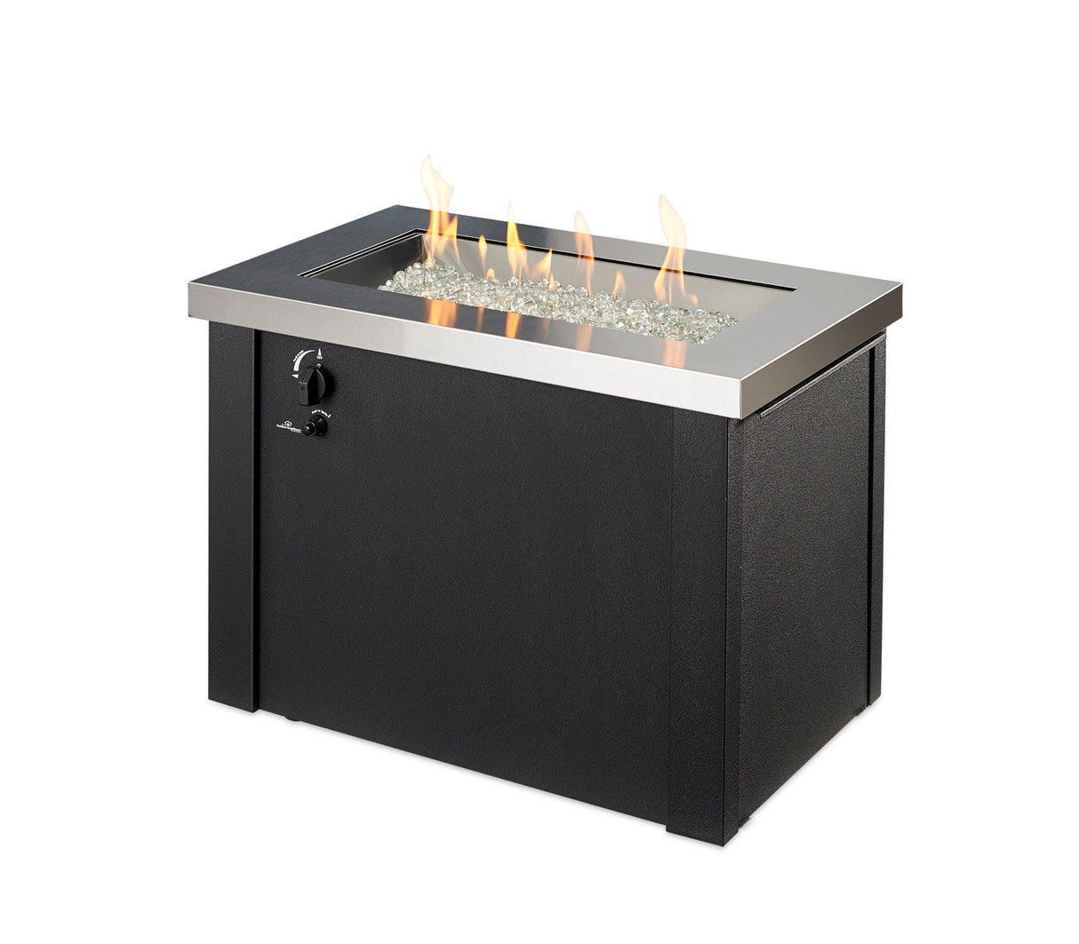 Providence Rectangular Gas Fire Pit Table - Viva Alfresco