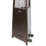 RADtec 93" Pyramid Flame Propane Patio Heater - Antique Bronze Finish (41,000 BTU) - Viva Alfresco