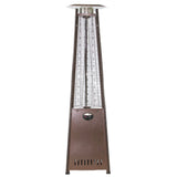 RADtec 93" Pyramid Flame Propane Patio Heater - Antique Bronze Finish (41,000 BTU) - Viva Alfresco