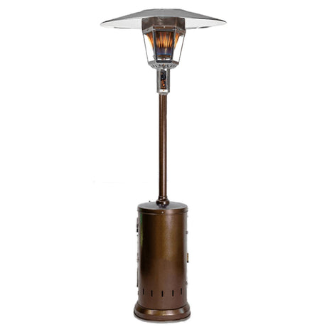 RADtec 96" Real Flame Natural Gas Patio Heater - Antique Bronze Finish (40,000 BTU) - Viva Alfresco