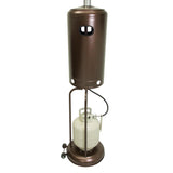 RADtec 96" Real Flame Propane Patio Heater - Antique Bronze Finish (40,000 BTU) - Viva Alfresco