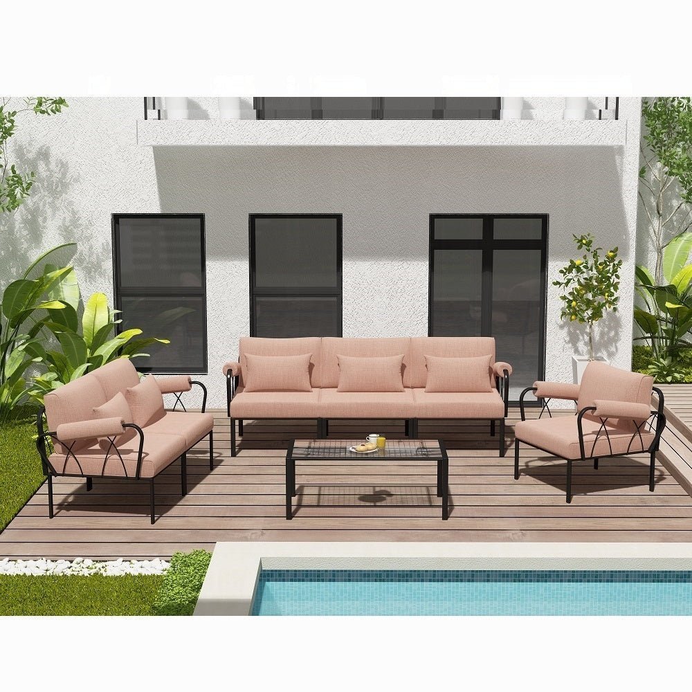 Rajni Patio Armless Chair - Viva Alfresco