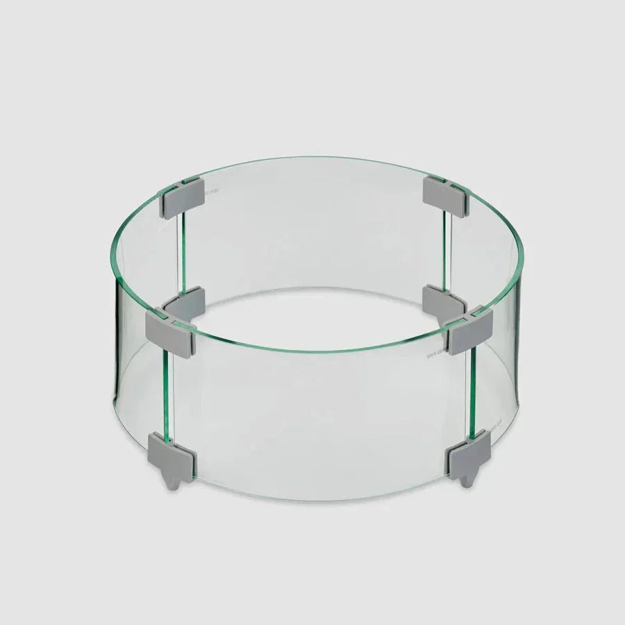 Round Glass Wind Guard - Viva Alfresco