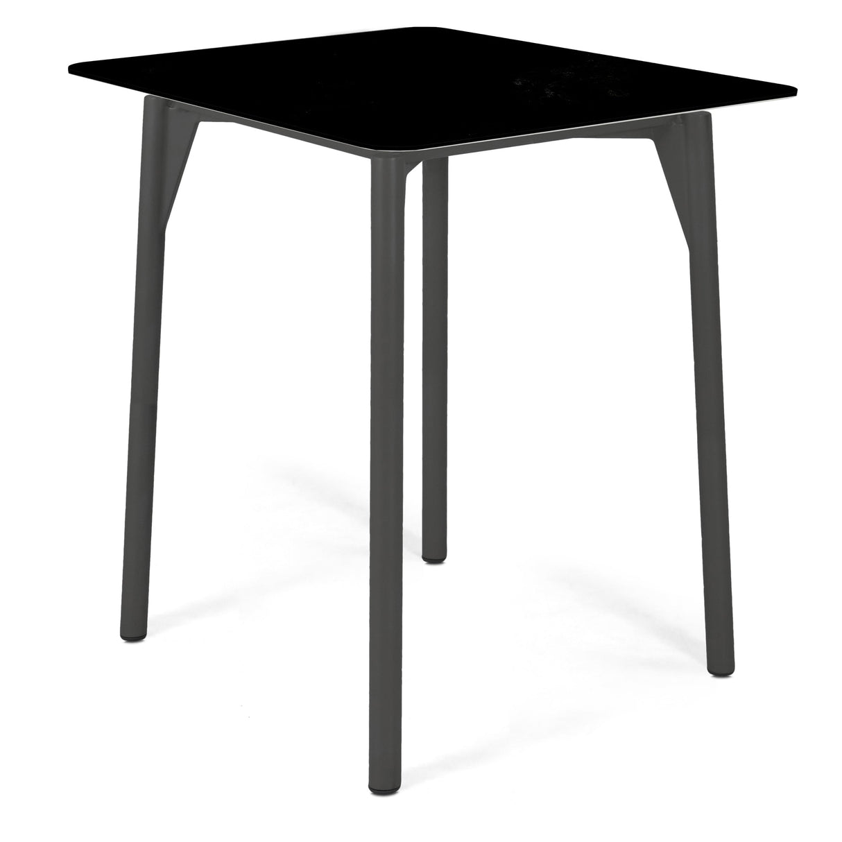 Skyline Design Boston Square Pub Table with Glass - Viva Alfresco