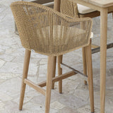 Skyline Design Calixto Barstool with Sunbrella Cushion - Viva Alfresco