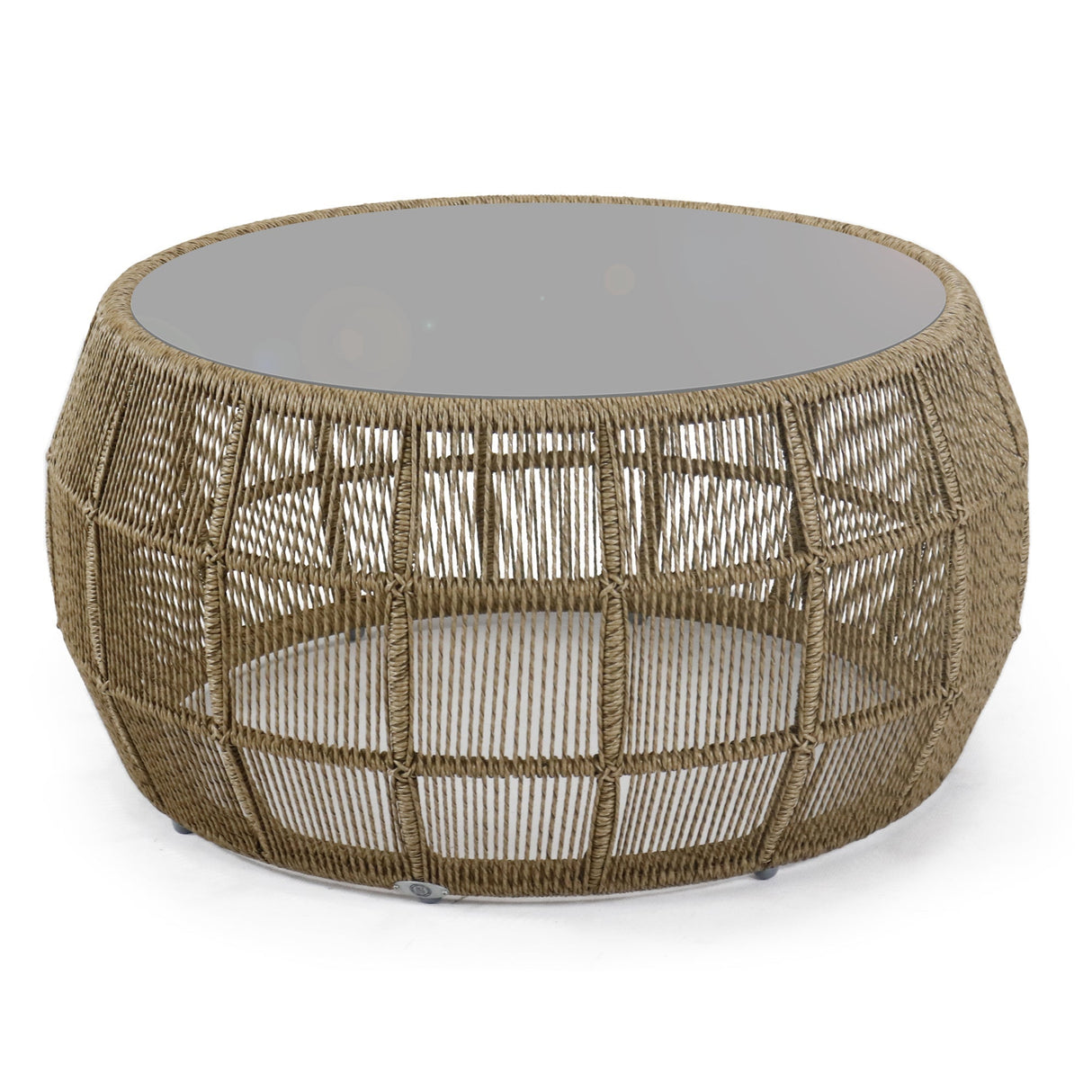 Skyline Design Calixto Coffee Table with Glass - Viva Alfresco