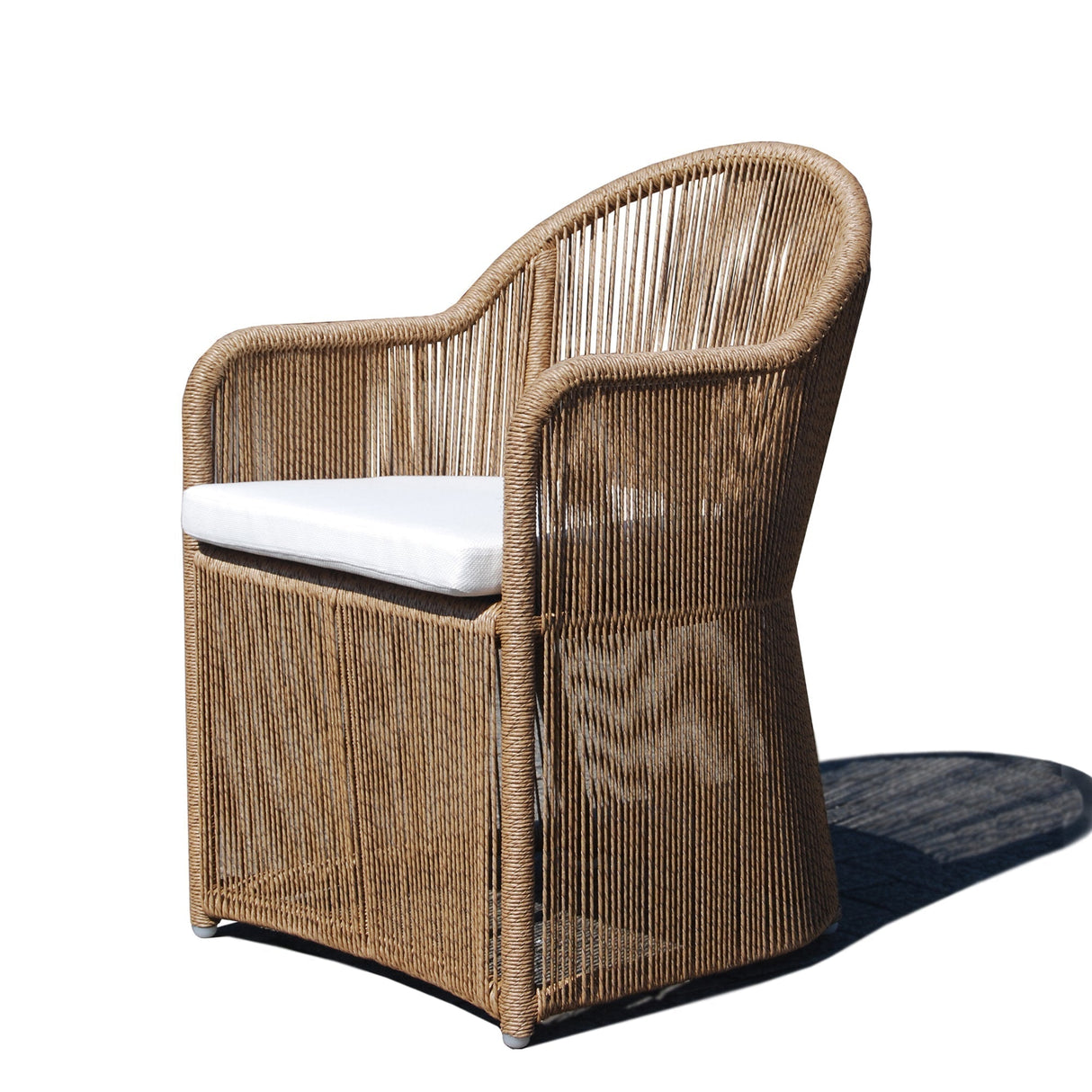 Skyline Design Calixto Dining Armchair with Sunbrella Cushion - Viva Alfresco