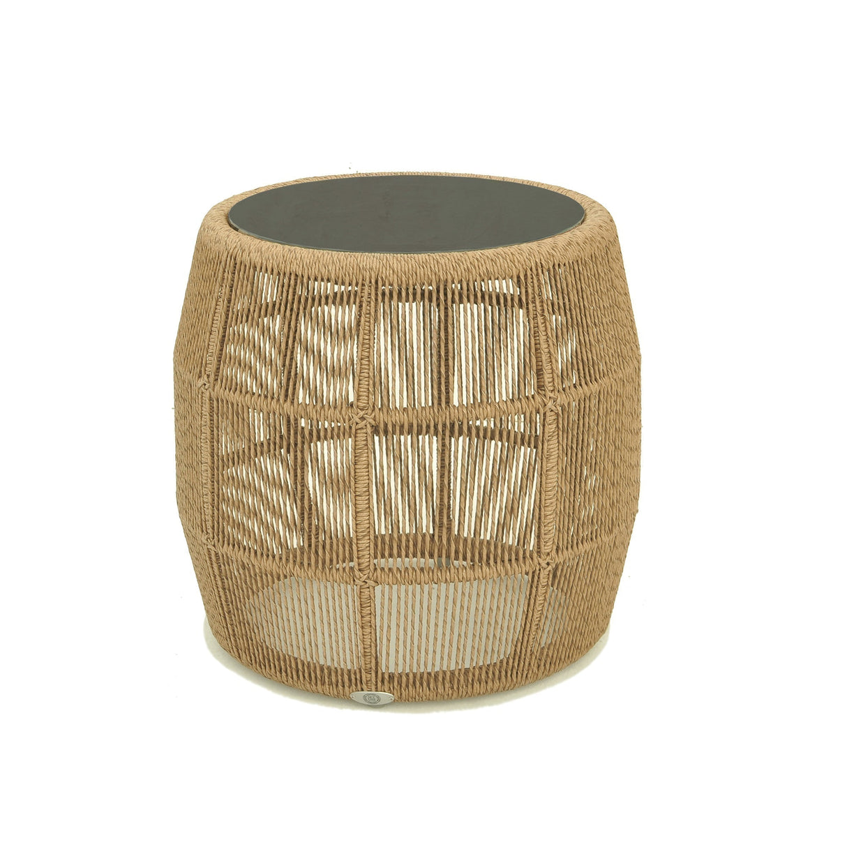 Skyline Design Calixto Side Table with Glass - Viva Alfresco