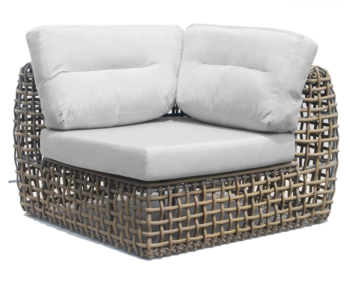 Skyline Design Kubu Mushroom Dynasty Corner with Sunbrella Cushion - Viva Alfresco