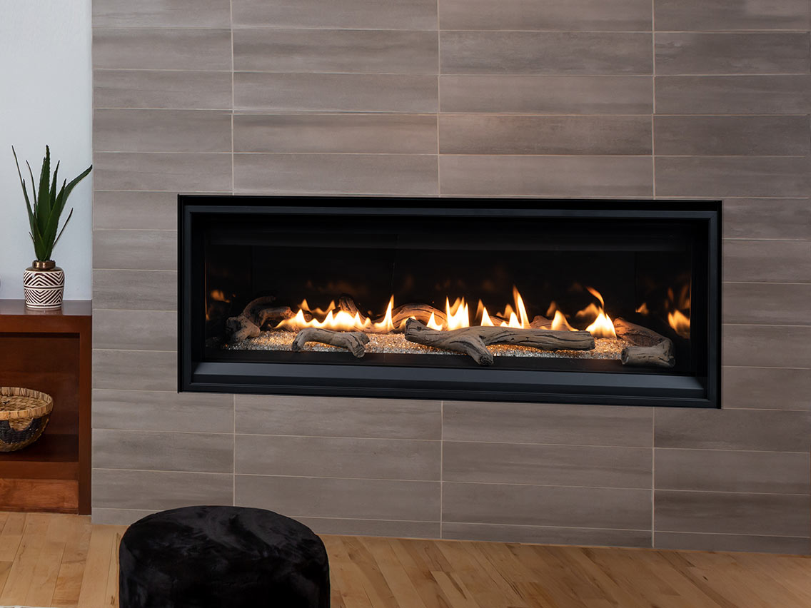 Superior 55" Linear Direct - Vent Fireplace DRL3500 Series - DRL3555 - Viva Alfresco