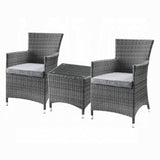 Tashelle 3PC Pack Patio Bistro Set - Viva Alfresco