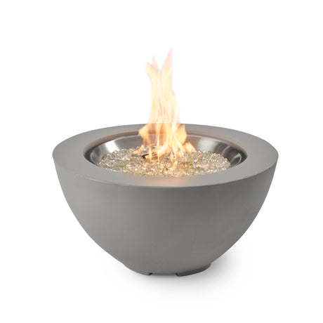 The Outdoor GreatRoom Company Cove Round Gas Fire Pit Bowl 29" - Viva Alfresco