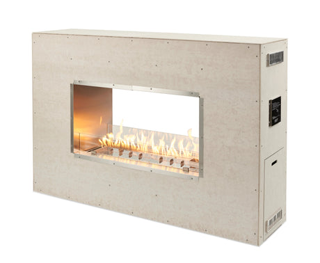The Outdoor GreatRoom Company See Through Ready to Finish Gas Fireplace - Viva Alfresco