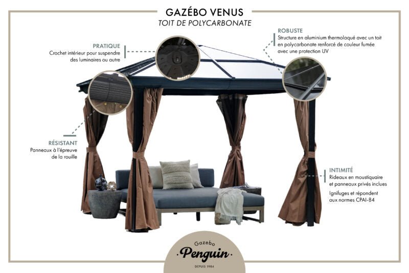 Venus Gazebo - Viva Alfresco