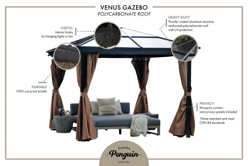 Venus Gazebo - Viva Alfresco