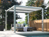 Vikos 10 x10 Aluminum stand alone Pergola - Viva Alfresco