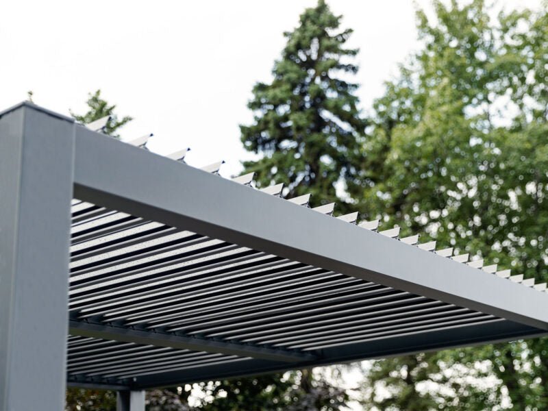 Vikos 10 x10 Aluminum stand alone Pergola - Viva Alfresco