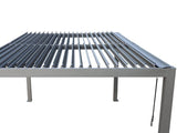 Vikos 10 x13 Aluminum stand alone Pergola - Viva Alfresco