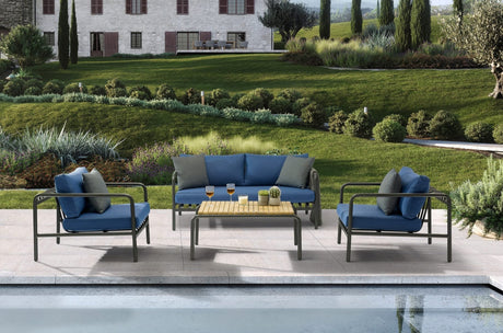 Whiteline Andrea 4 - Pieces Outdoor Collection - Viva Alfresco