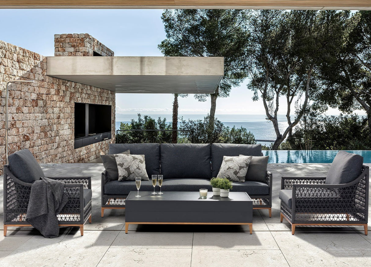 Whiteline Karen 4 - Piece Outdoor Collection - Viva Alfresco