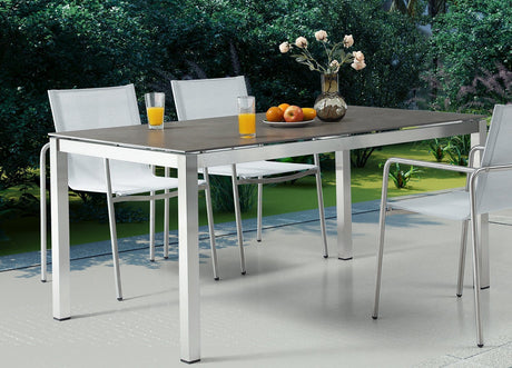 Whiteline Paola Outdoor Dining Table - Viva Alfresco