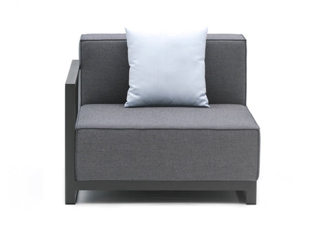 Whiteline Sensation Indoor and Outdoor Modular Left Armchair - Viva Alfresco