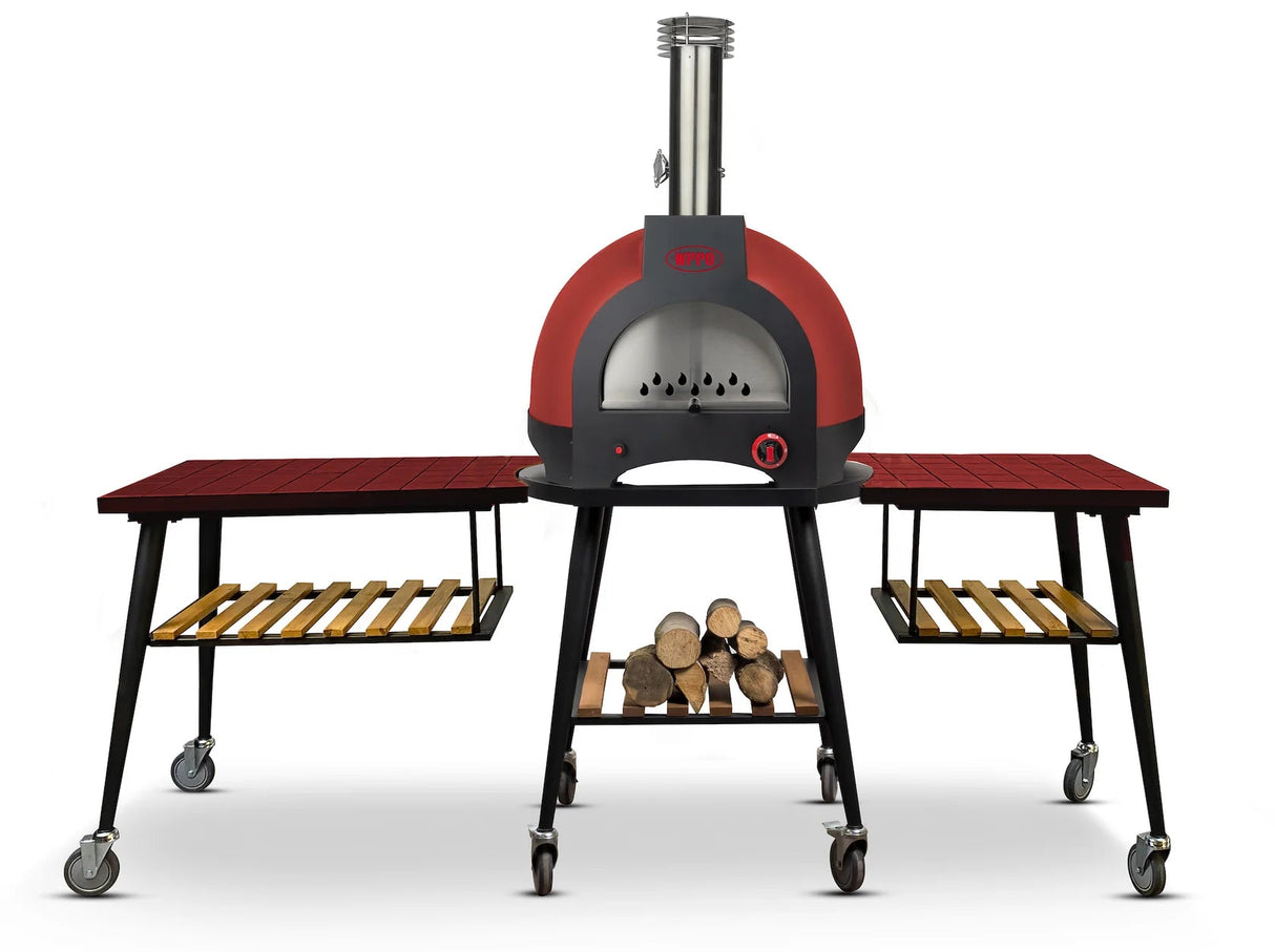 WPPO Infinity 50 Wood / Gas Hybrid - 2 Pizza Oven - Viva Alfresco