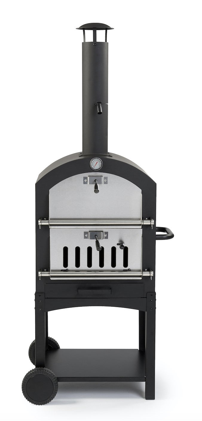 WPPO Wood - Fired Garden Oven Standalone With Pizza Stone - Viva Alfresco